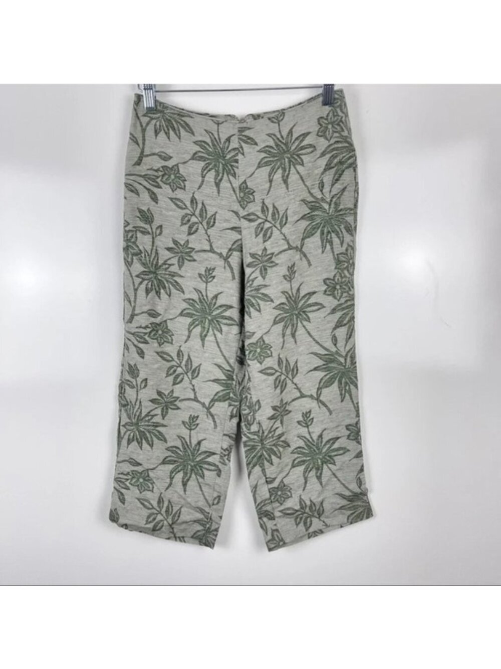 Vintage Tommy Bahama 100% Silk Capri Pants Women’s Size 4 Cropped Resort Coastal